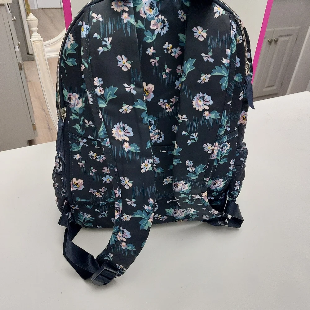 Campus Backpack Performance Twill Navy Garden NWT